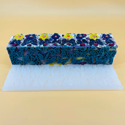 Butterfly Pattern 2 Silicone Soap Impression Mat