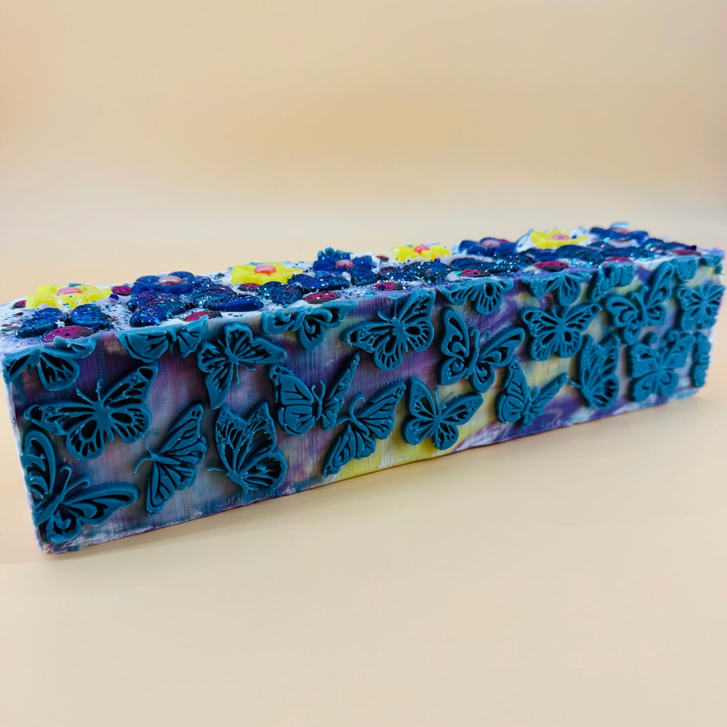 Butterfly Pattern 2 Silicone Soap Impression Mat