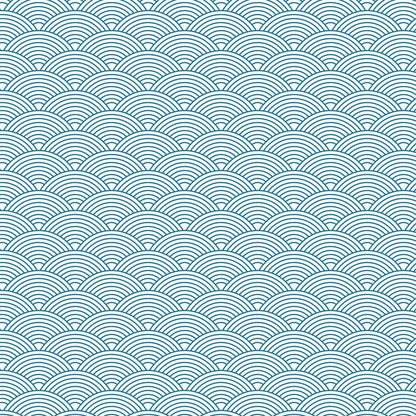 Japanese Ocean Waves Silicone Soap Impression Mat