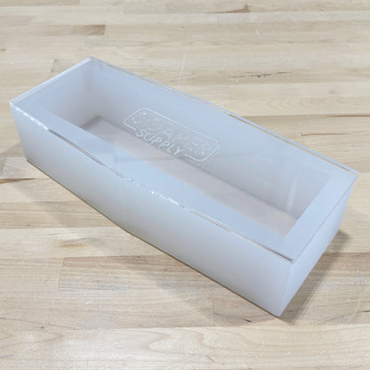 Acrylic Lid / Cover For 3.5x2.5x12 Soap Loaf Mold