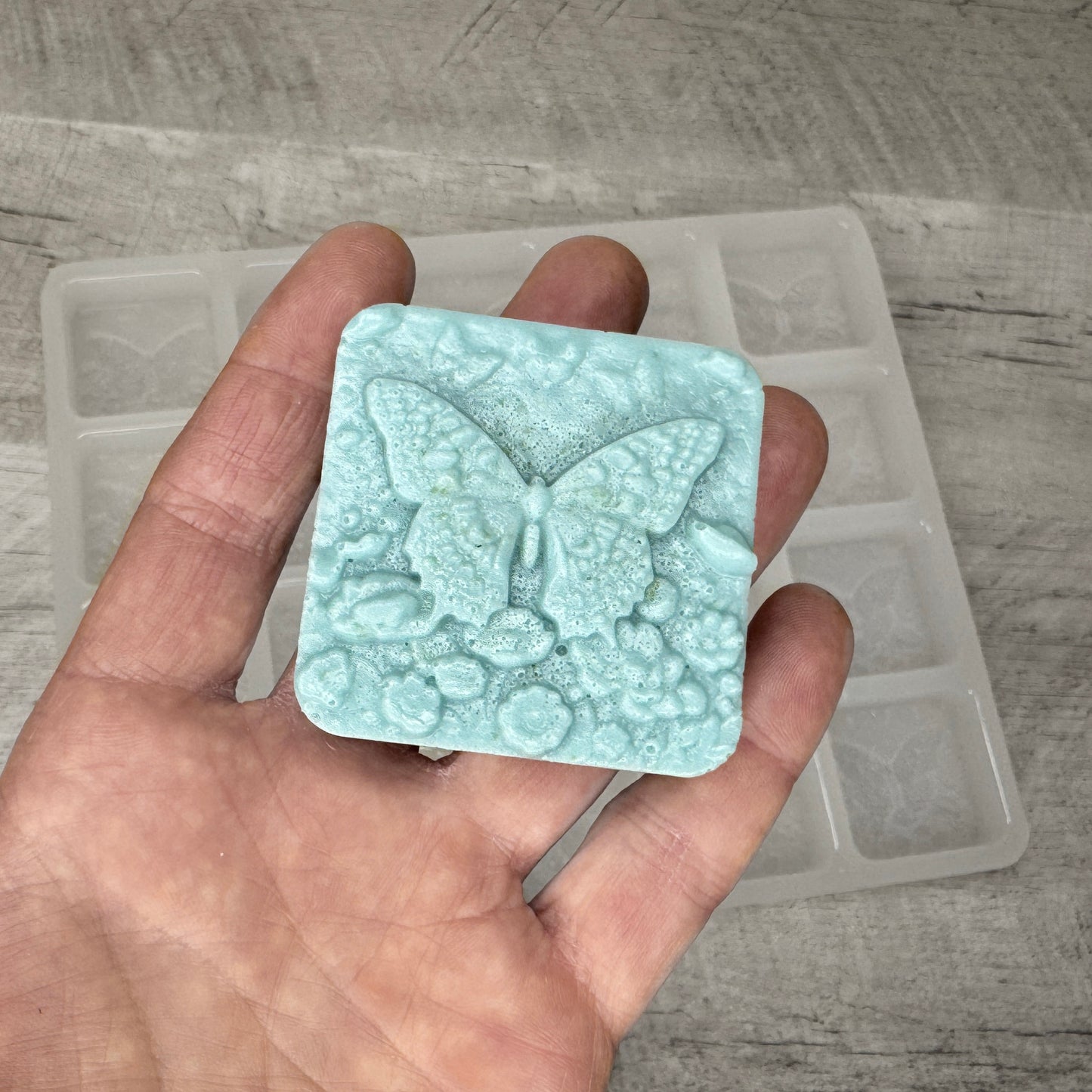 20 Bar Butterfly 2 Silicone Guest Soap Mold