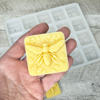 20 Bar Honey Bee 1 Silicone Guest Soap Mold