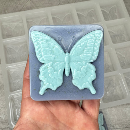 20 Bar Butterfly 1 Silicone Soap Mold