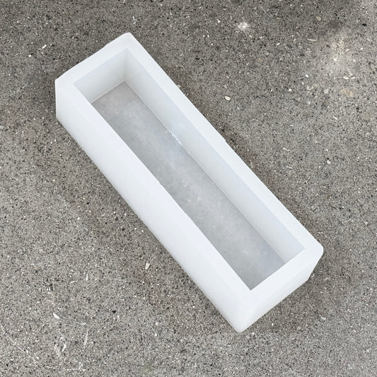 3x3x12" Soap Loaf Silicone Mold - Freestanding