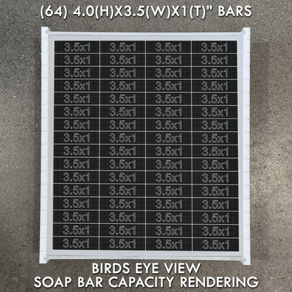 16.0X14.0X4.0" Ultimate Soap Slab Mold (64-89 Bars)