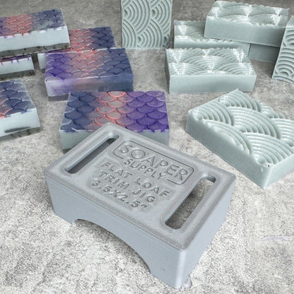 Flat Soap Loaf Cutting Guide Jig